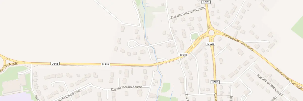 Plan du 20B Rue des Baltants à Beaugency