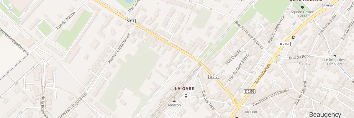 Plan du 15 Av de Vendôme à Beaugency