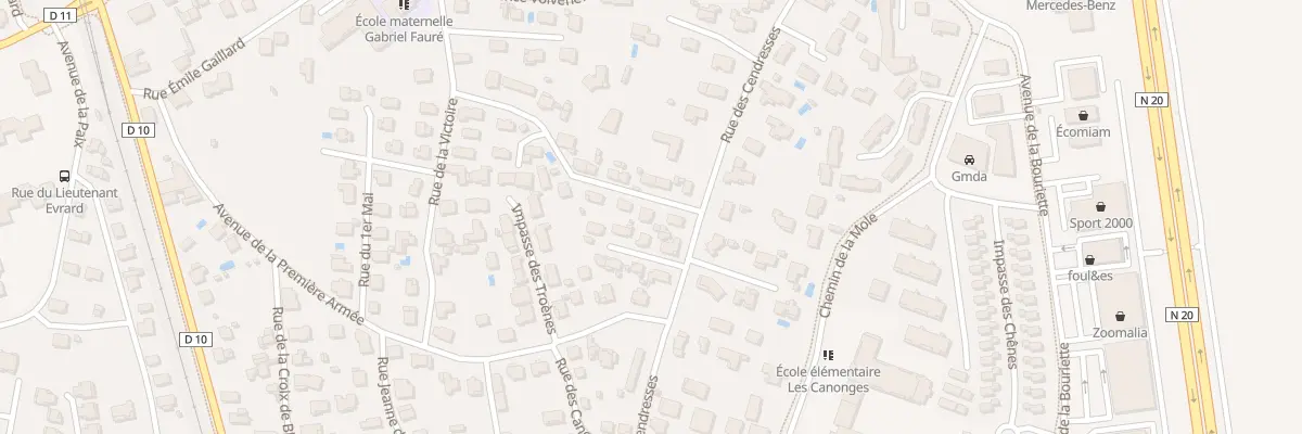 Plan du 3 Rue du Onze Novembre à Pamiers
