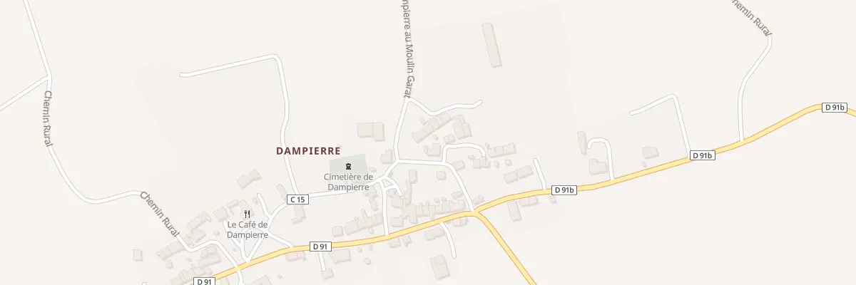 Plan du 5150 Dampierre à Gargilesse-Dampierre