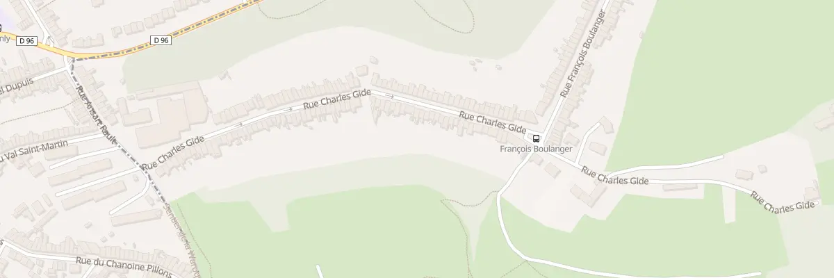 Plan du 106 Rue Charles Gide à Saint-Martin-Boulogne