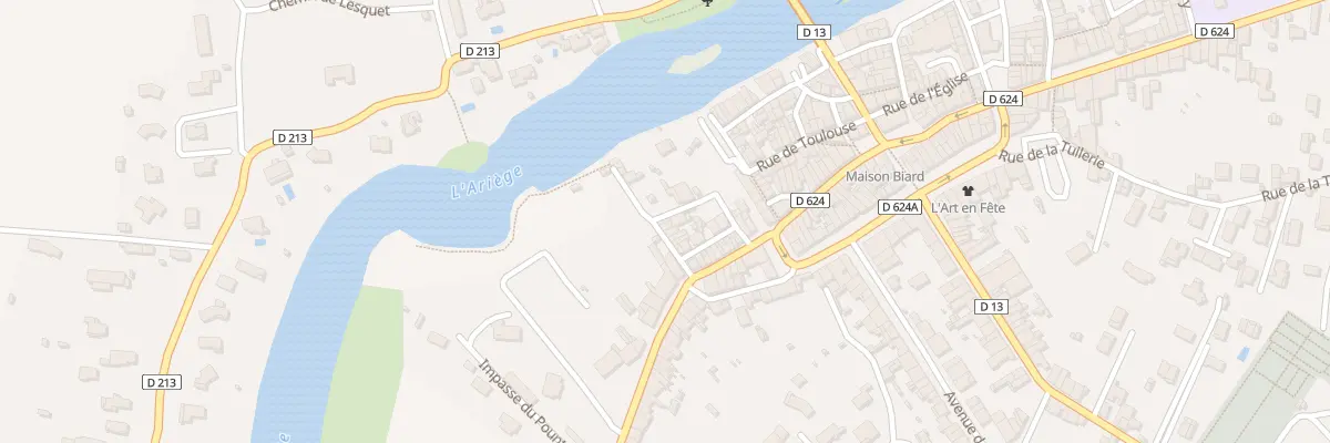 Plan du 5 Rue de Vals à Varilhes