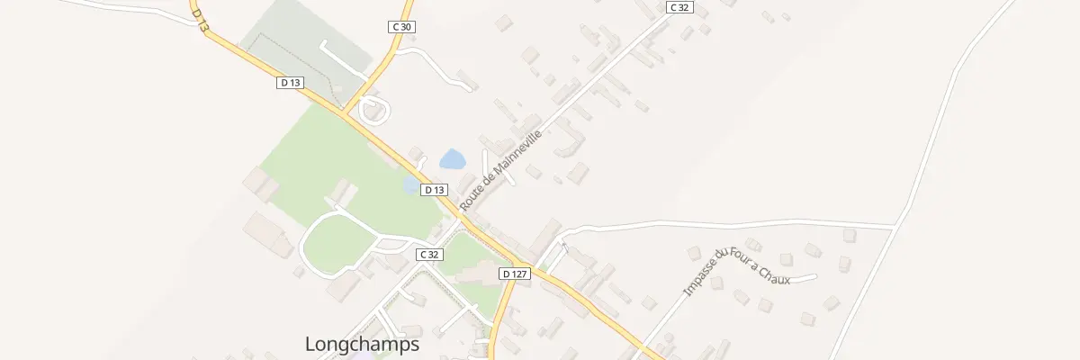 Plan du 58C Rte de Mainneville à Longchamps