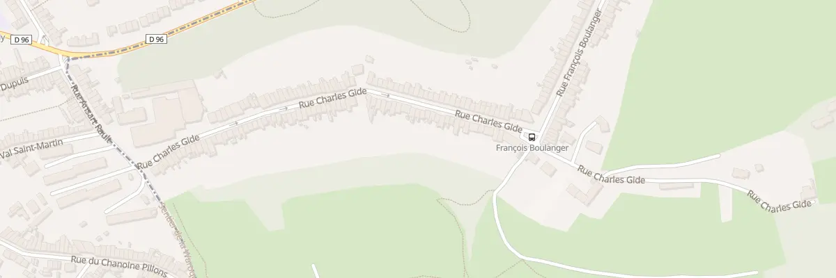 Plan du 108 Rue Charles Gide à Saint-Martin-Boulogne