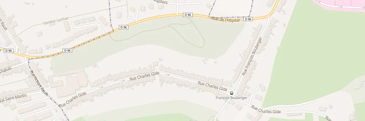 Plan du 87 Rue Charles Gide à Saint-Martin-Boulogne