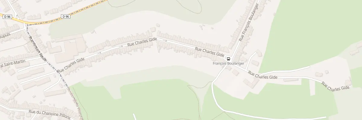 Plan du 110 Rue Charles Gide à Saint-Martin-Boulogne