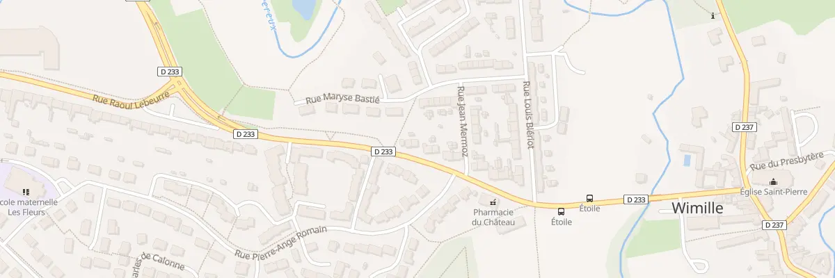 Plan du 20 Rue Raoul Lebeurre à Wimille