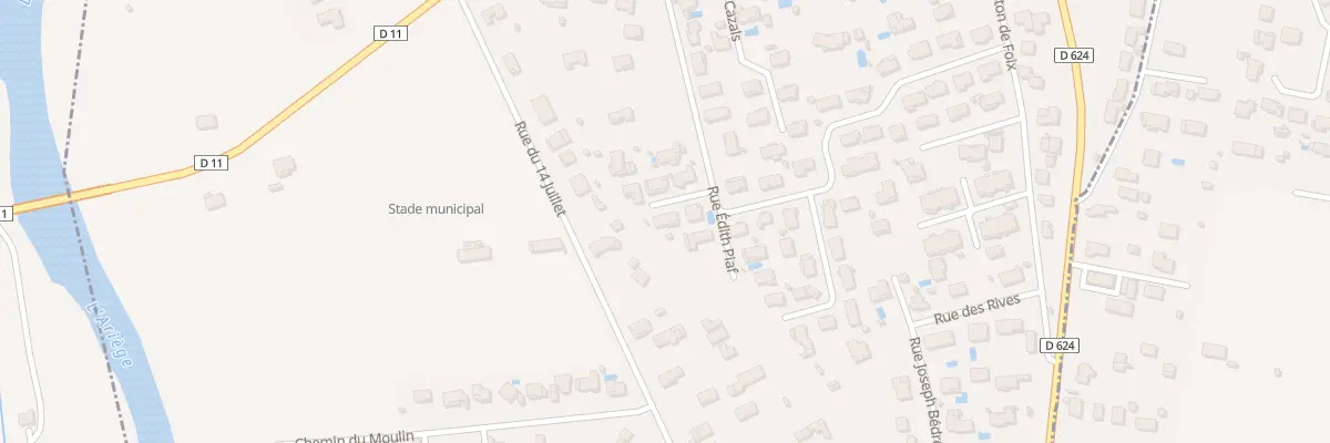 Plan du 1 Imp des Acacias à Saint-Jean-du-Falga