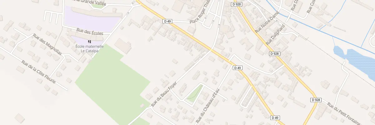 Plan du 10 Rue du Beau Foyer à Blangy-sur-Bresle