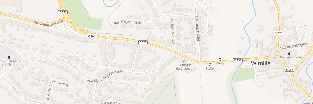 Plan du 3 Rue Raoul Lebeurre à Wimille