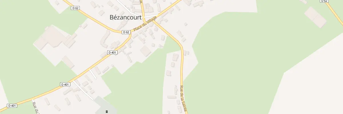 Plan du 6 Rue de la Sainte à Bézancourt