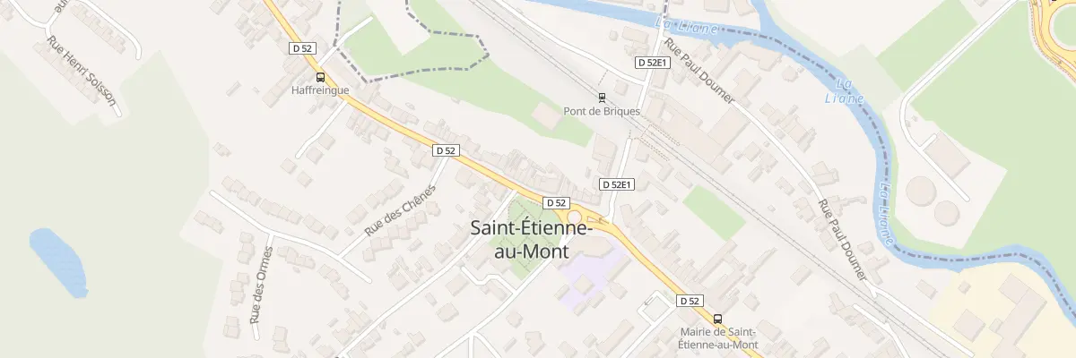 Plan du 18 Rue Haffreingue à Saint-Étienne-au-Mont