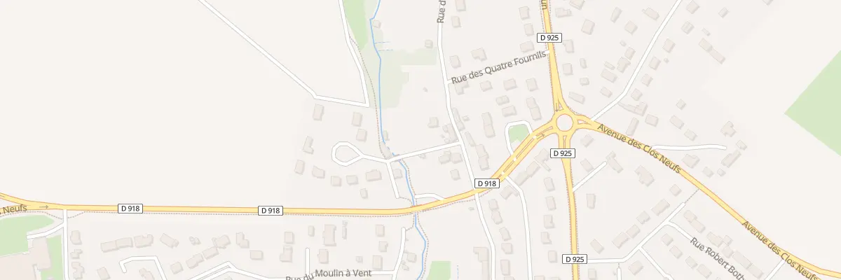 Plan du 29 Rue des Baltants à Beaugency