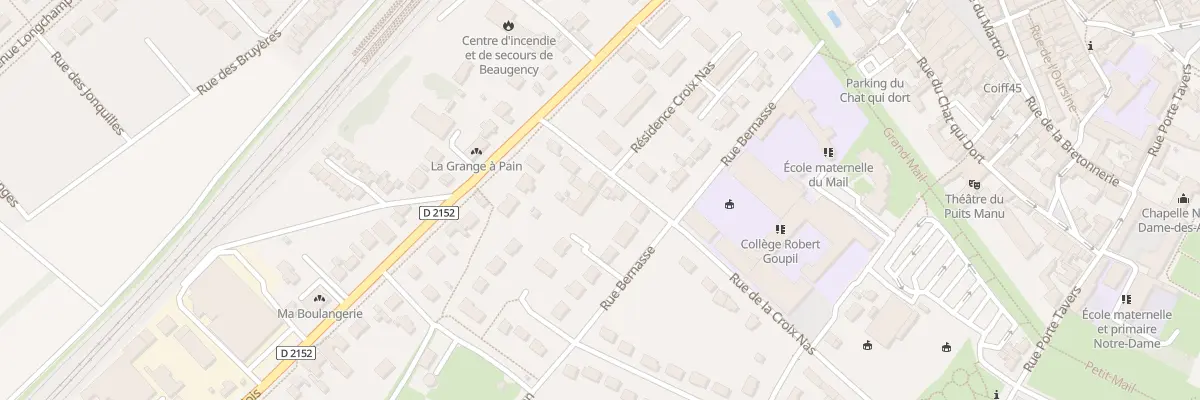 Plan du 31 Rue de la Croix Nas à Beaugency