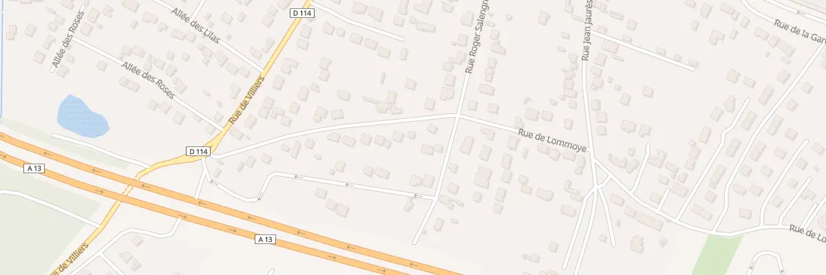 Plan du 24 Rue de Lommoye à Rosny-sur-Seine