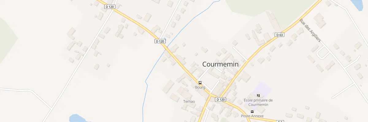 Plan du 10 Rue de Chambord à Courmemin