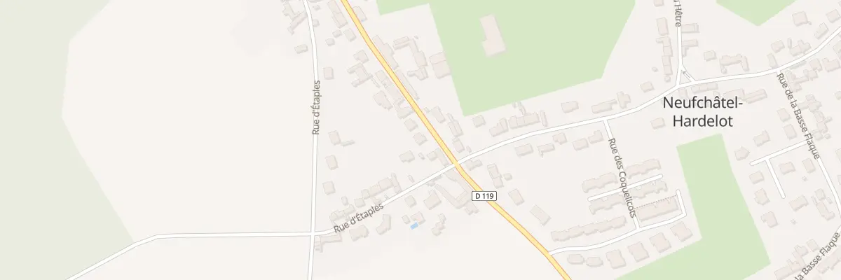 Plan du 8 Rue du Chemin à Neufchâtel-Hardelot
