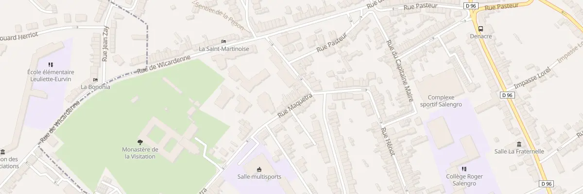 Plan du 35 Rue de Maquetra à Saint-Martin-Boulogne