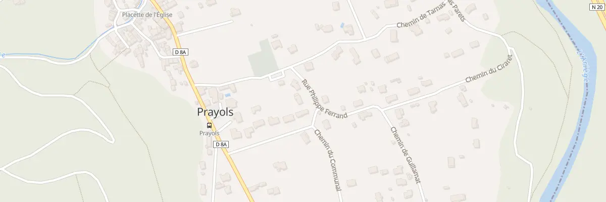 Plan du 3 Rue Philippe Ferrand à Prayols