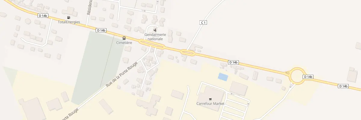 Plan du 18 Rte de Gisors à Étrépagny