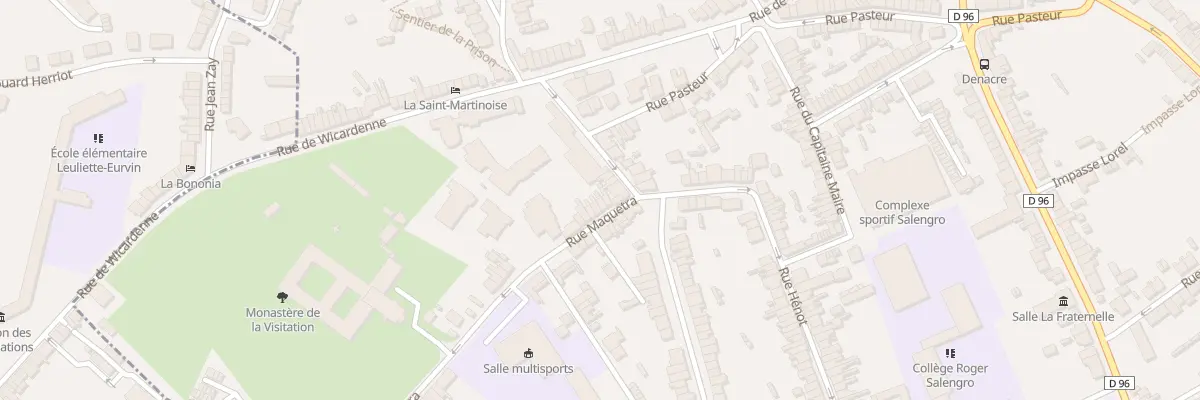 Plan du 37 Rue de Maquetra à Saint-Martin-Boulogne