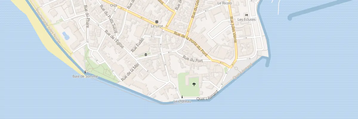 Plan du 17 Rue du Port au Crotoy
