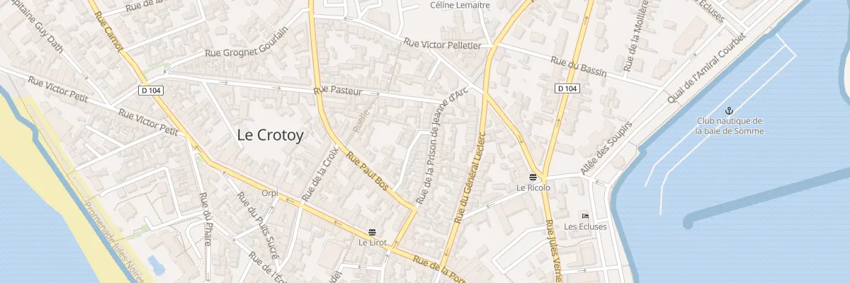 Plan du 29 Rue de la Prison Jeanne d’Arc au Crotoy