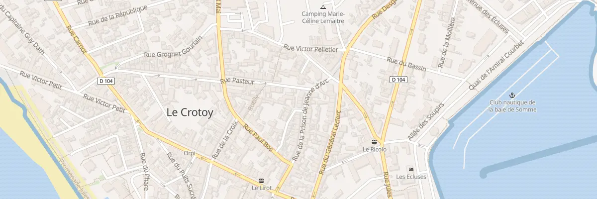 Plan du 37 Rue de la Prison Jeanne d’Arc au Crotoy