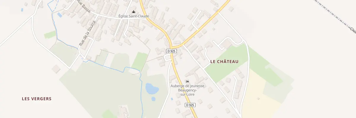 Plan du 156 Rue de Chateaudun à Beaugency