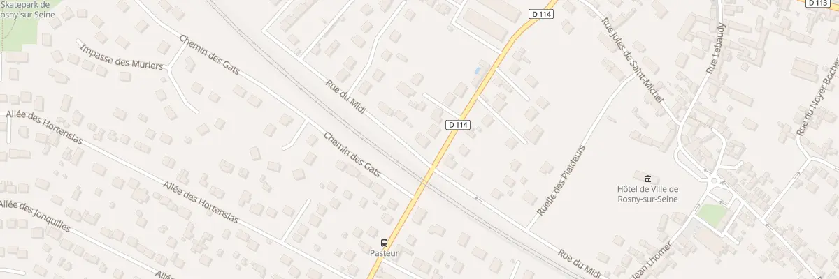 Plan du 24 Rue de Villiers à Rosny-sur-Seine