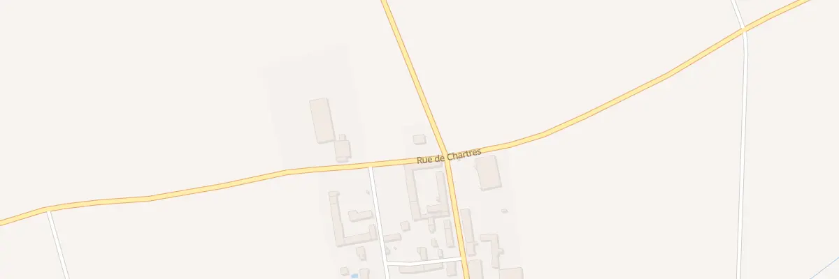 Plan du 2 Rue de Chartres à Champseru