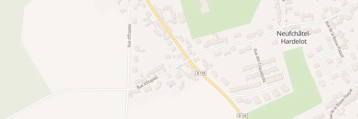 Plan du 6 Rue du Chemin à Neufchâtel-Hardelot