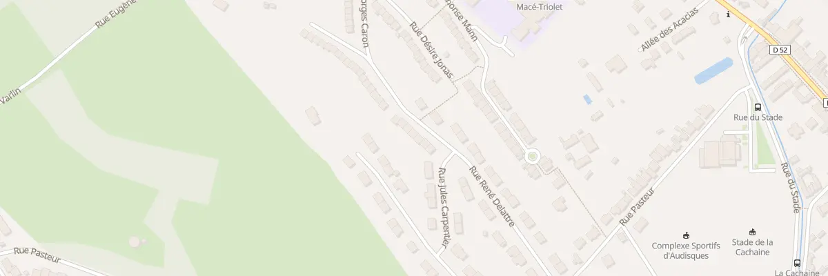Plan du 44 Rue René Delattre à Saint-Étienne-au-Mont