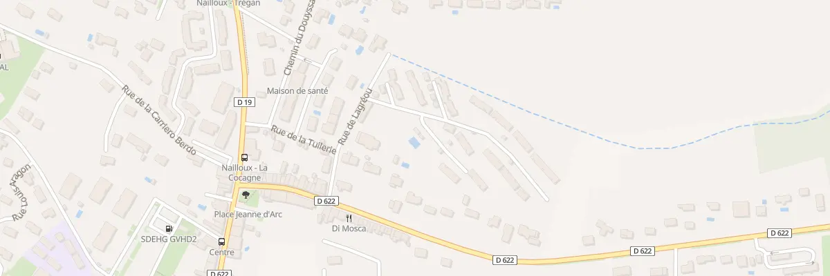 Plan du 5 Rue Lagreou à Nailloux