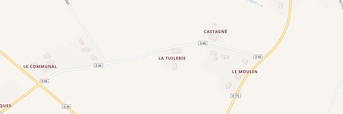 Plan du 63 Rte de Las Fourques à Gauré