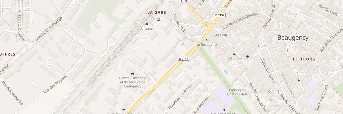 Plan du 12 Av de Blois à Beaugency