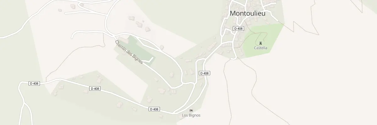 Plan du 4 Rue de la Peyregade à Montoulieu