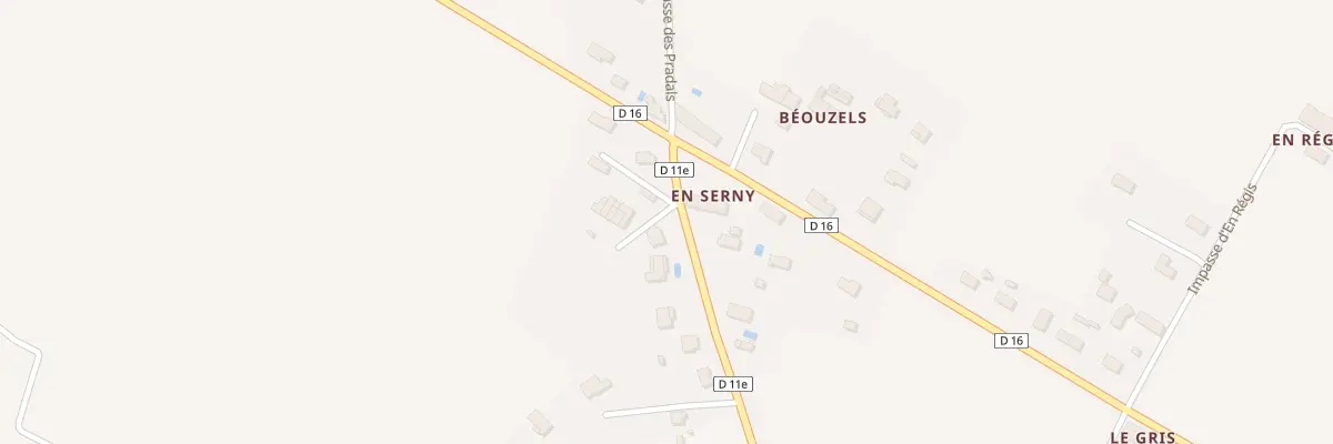 Plan du 1 Imp Costo Séco à Montesquieu-Lauragais