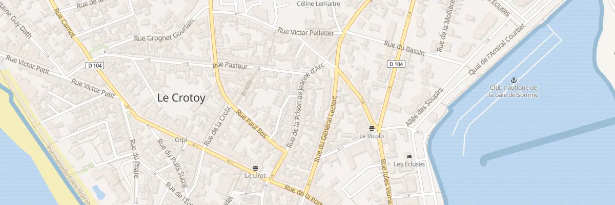 Plan du 42 Rue de la Prison Jeanne d’Arc au Crotoy