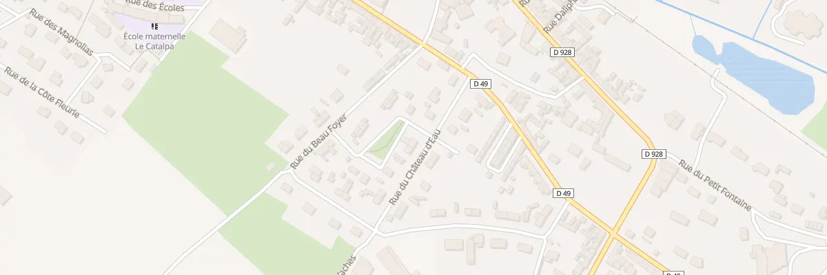 Plan du 4 Rue du Chateau d’Eau à Blangy-sur-Bresle