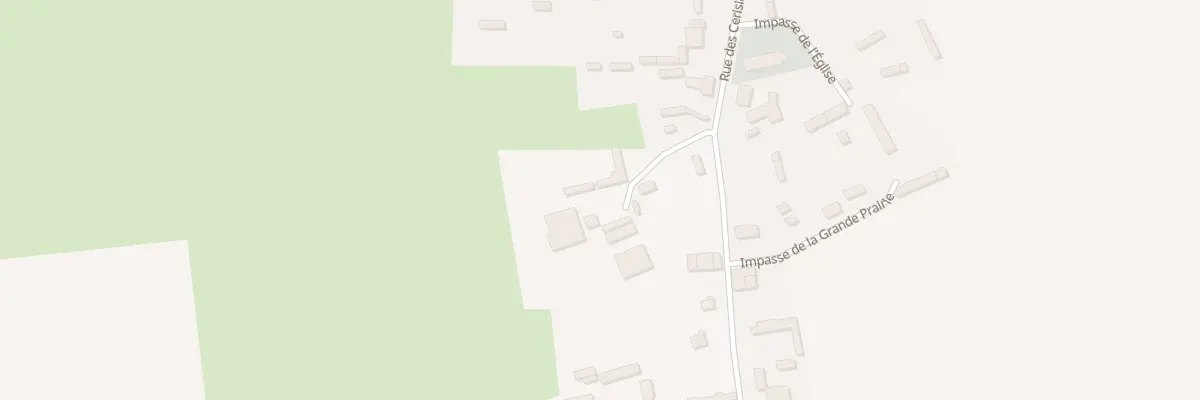 Plan du 32 Rue des Cerisiers à Ronchois