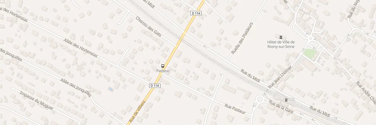 Plan du 41B Rue de Villiers à Rosny-sur-Seine