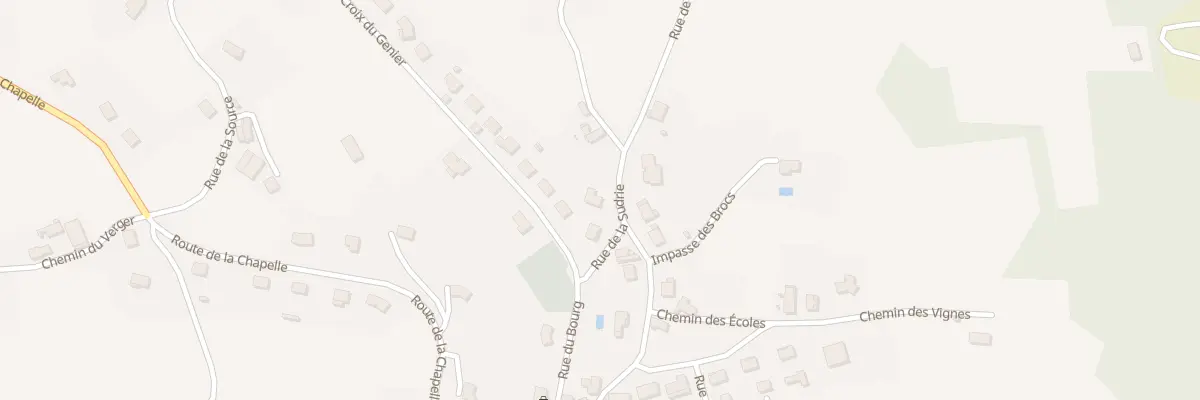 Plan du 21 Rue De La Sudrie à La Chapelle-aux-Brocs
