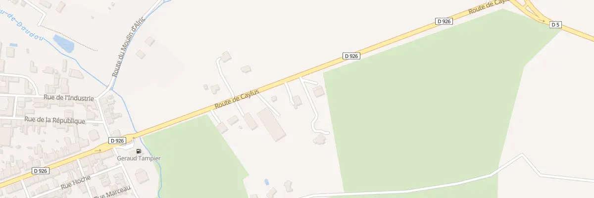 Plan du 16 Rte de Caylus à Septfonds