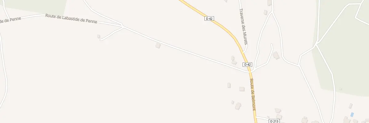 Plan du 185 Les Caussanels à Belmont-Sainte-Foi