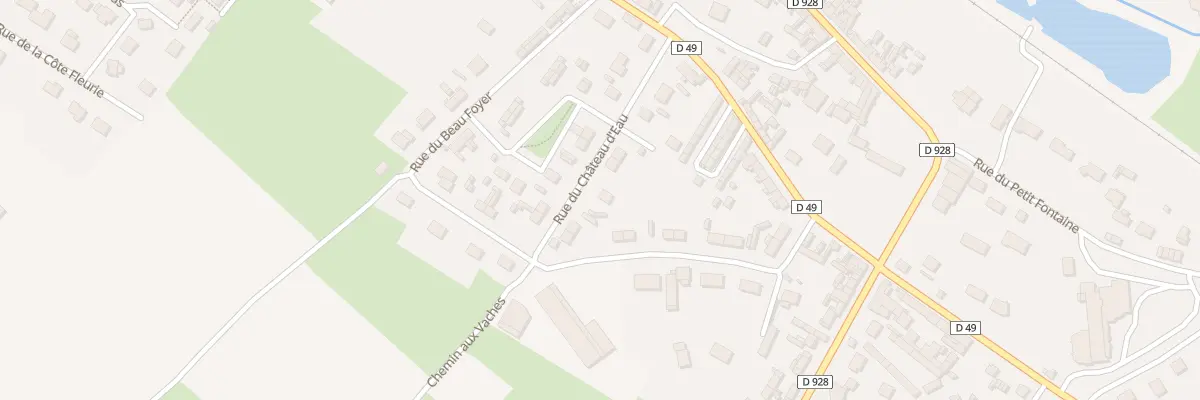 Plan du 5283 Rue du Chateau d’Eau à Blangy-sur-Bresle