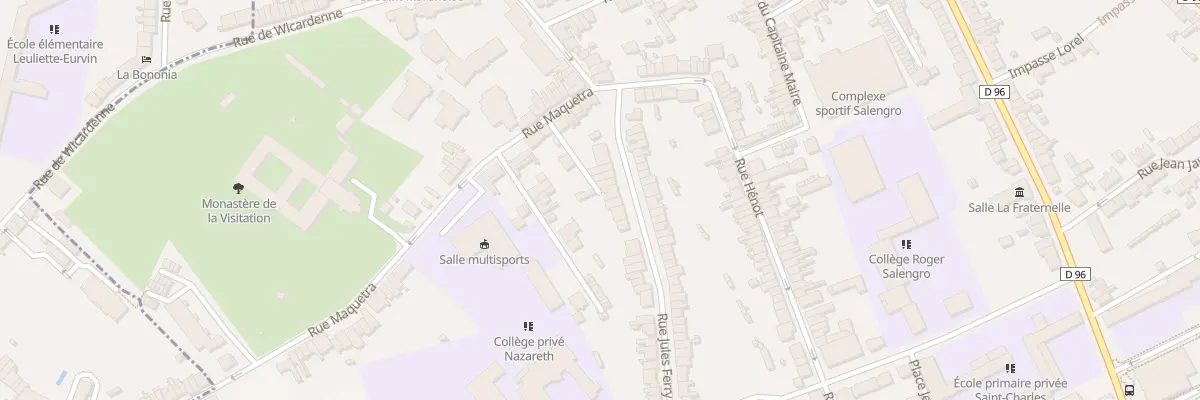 Plan du 135 Rue Jules Ferry à Saint-Martin-Boulogne
