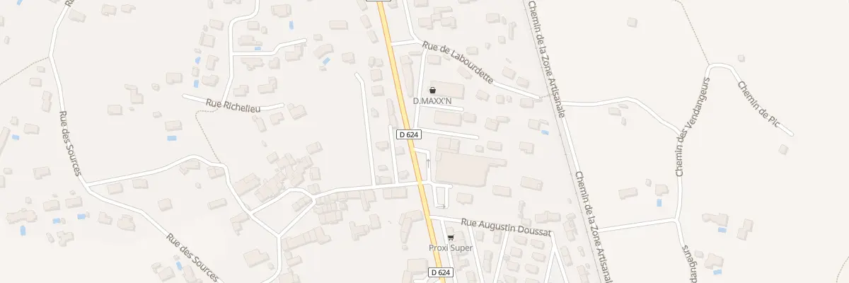Plan du 2 Rue Jean Mermoz à Saint-Jean-du-Falga