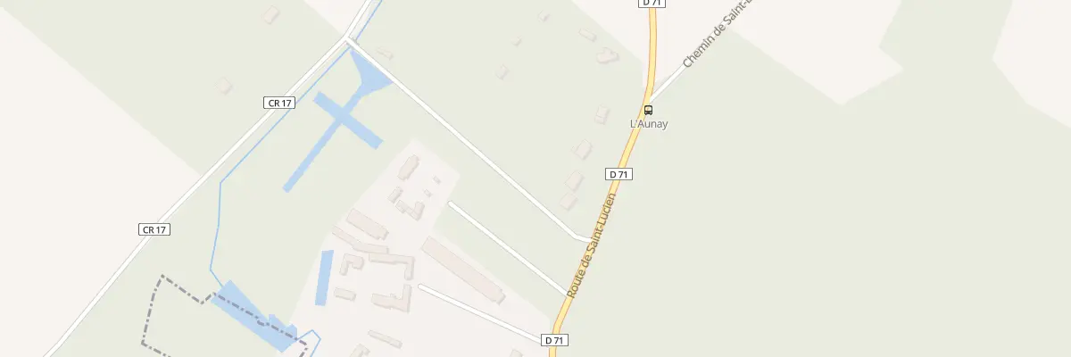 Plan du 8Q Rte de St Lucien à Mittainville
