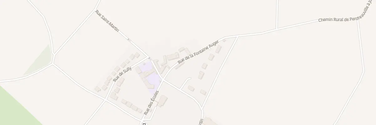 Plan du 4 Rue de la Fontaine Auger à Perdreauville